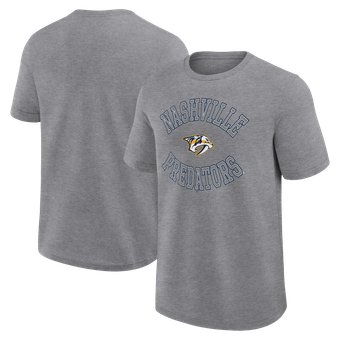 Men's Logo Athletic Heather Gray Nashville Predators Success T-Shirt