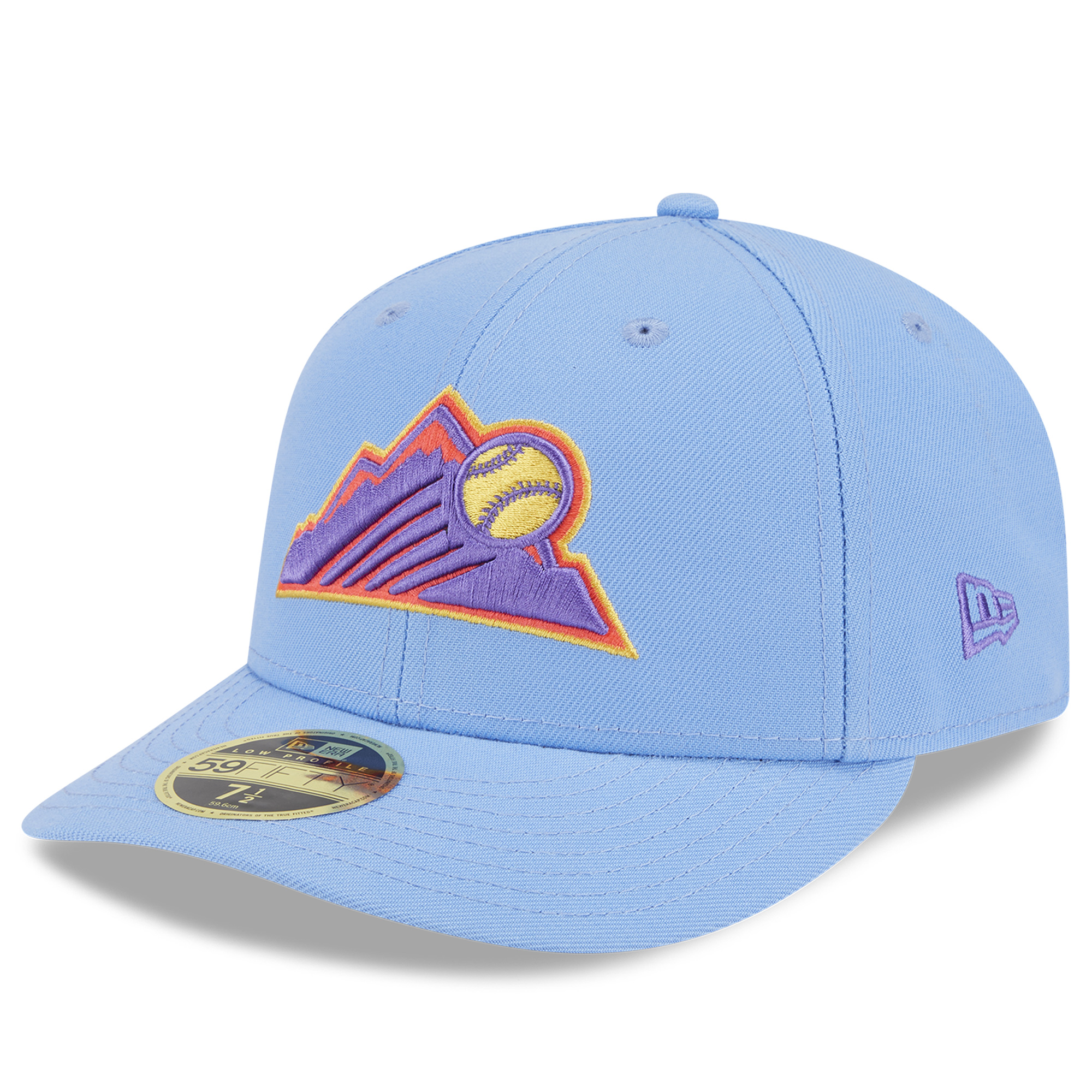 Men’s New Era Light Blue Colorado Rockies 2025 City Connect Low Profile 59FIFTY Fitted Hat Men’s New Era Light Blue Colorado Rockies 2025 City Connect Low Profile 59FIFTY Fitted Hat
