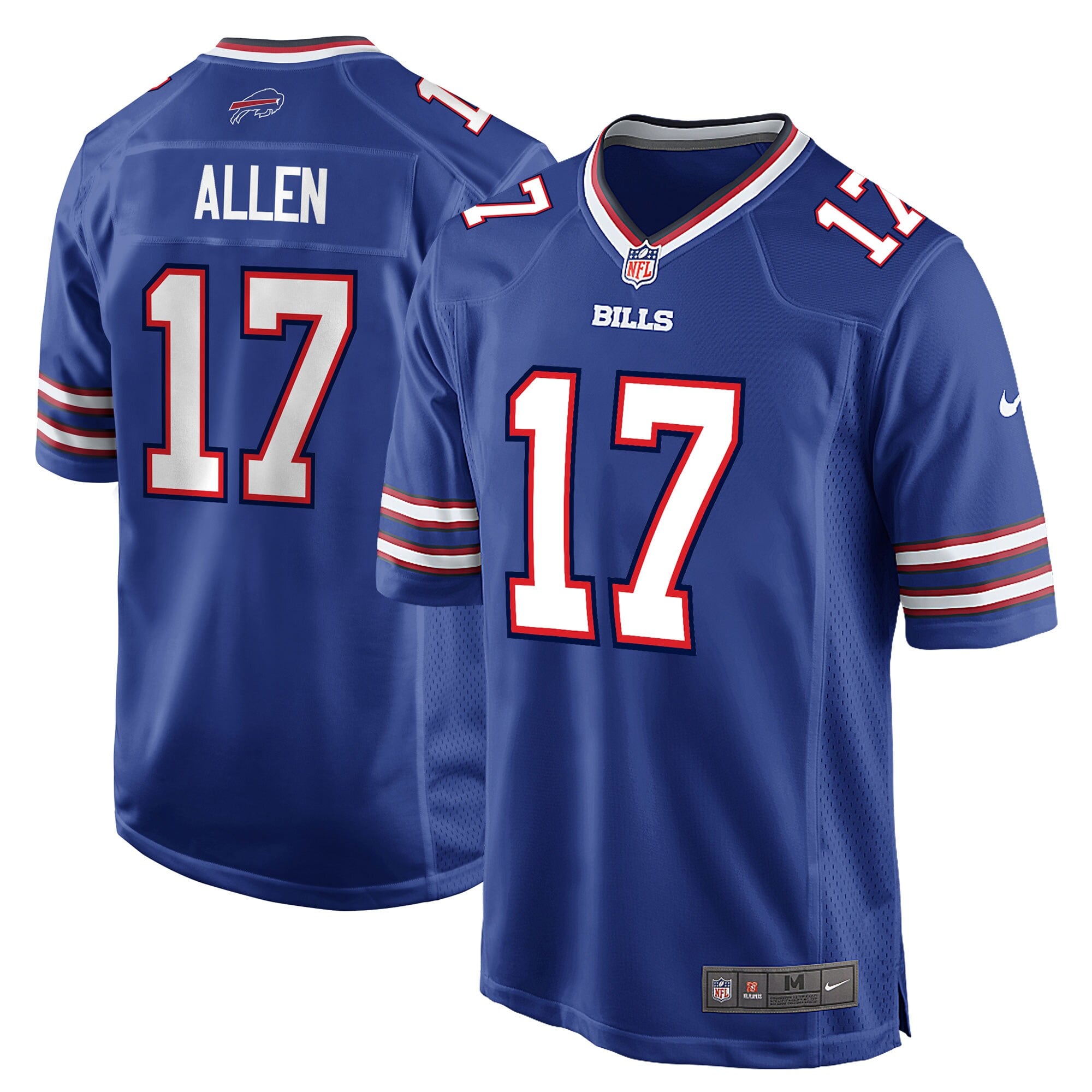 Camiseta Nike de local de Buffalo Bills - Azul real - Josh Allen - Hombre