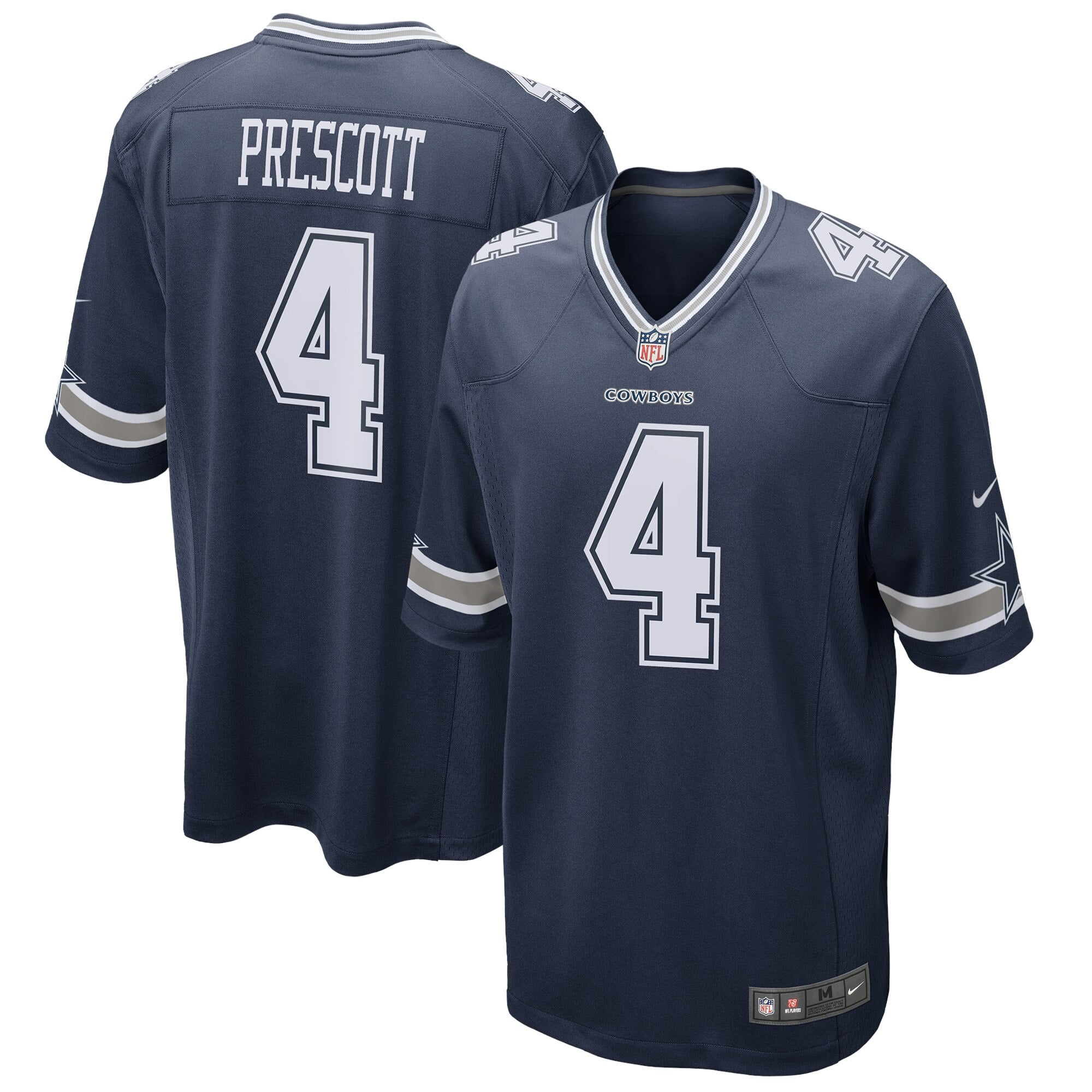 Camiseta Nike Game de la 1ª equipación del Dallas Cowboys - Dak Prescott - Hombre