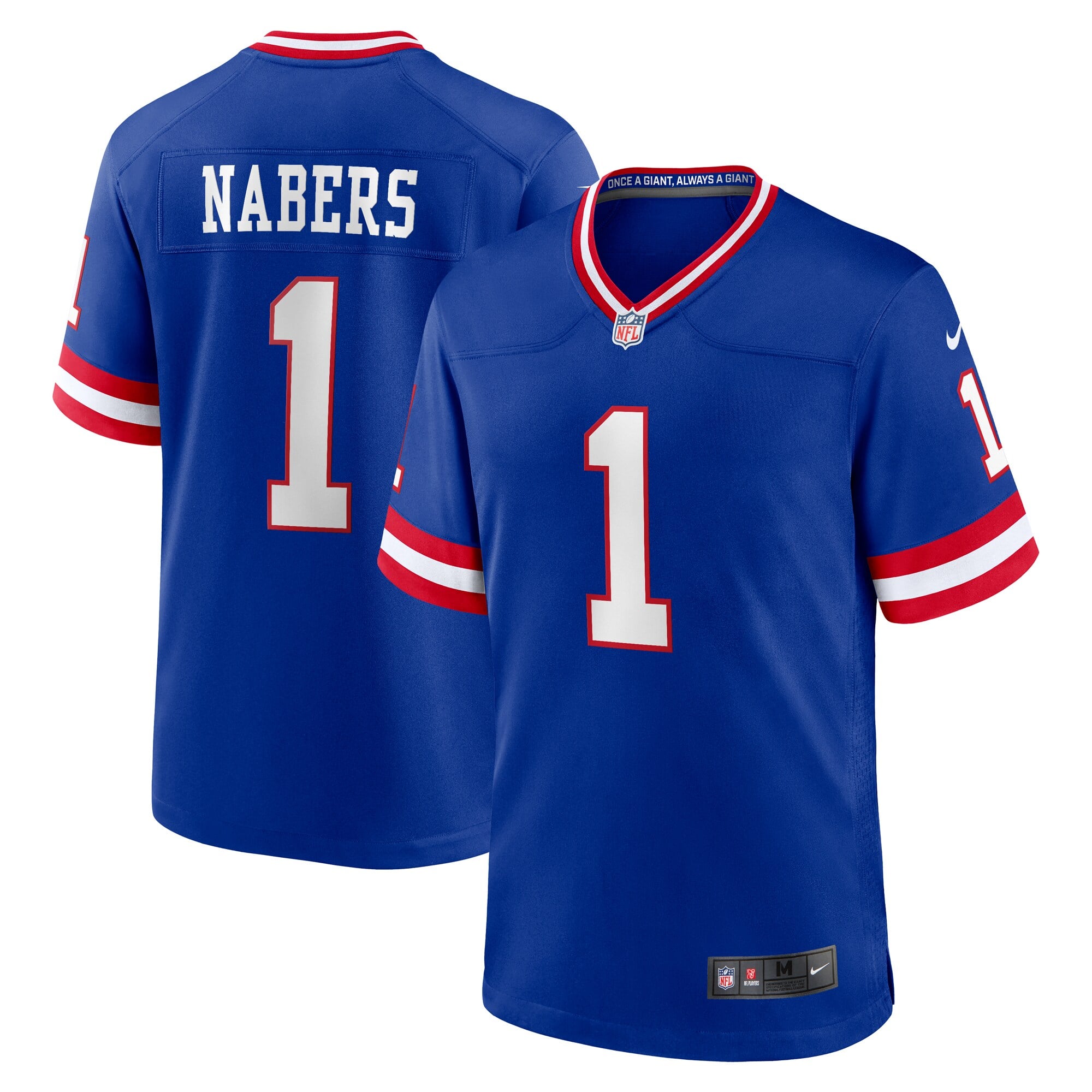 New York Giants New York Giants Nike Alt Game Jersey - Mens NABERS