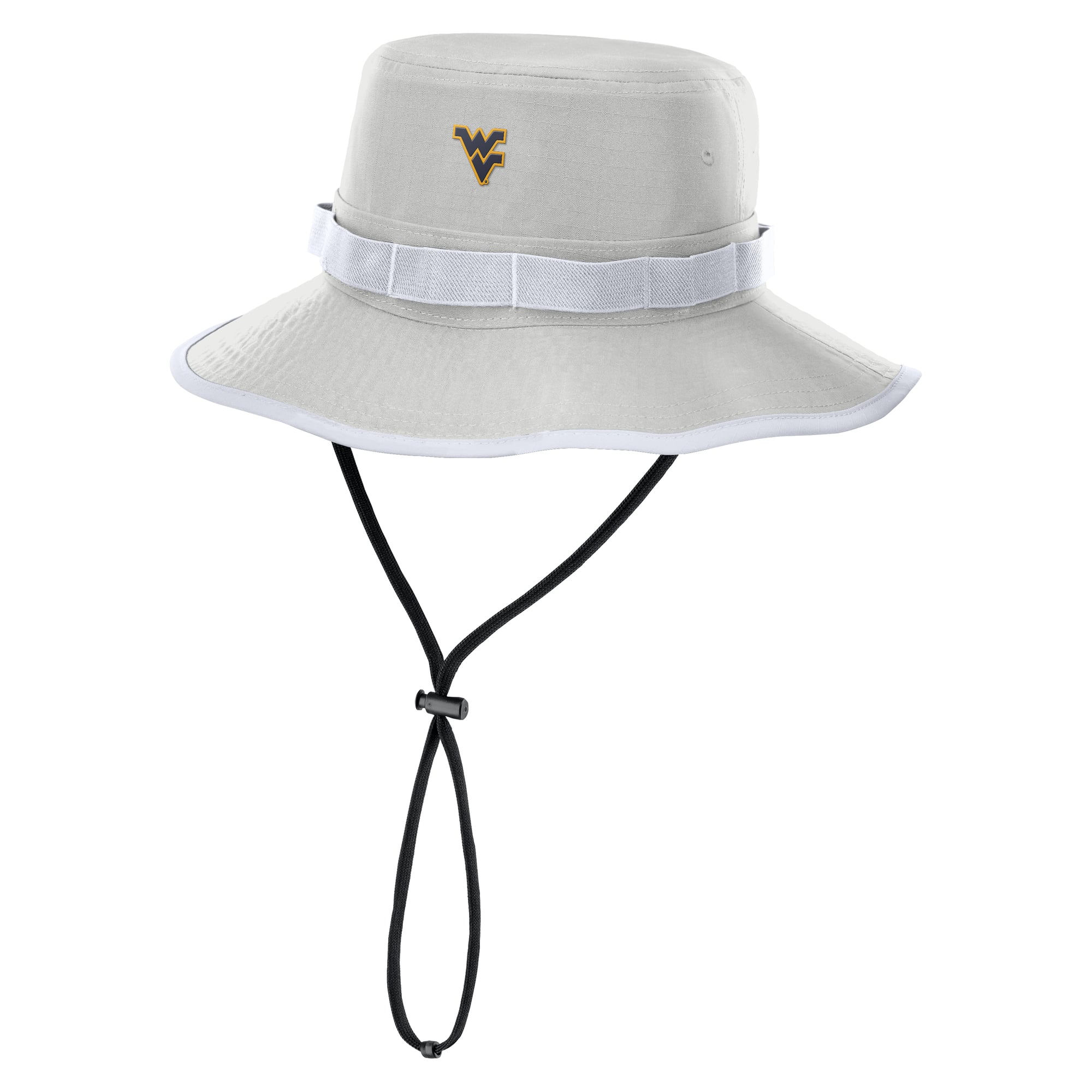 Men's Nike Gray West Virginia Mountaineers 2025 Sideline Apex Boonie Performance Bucket Hat