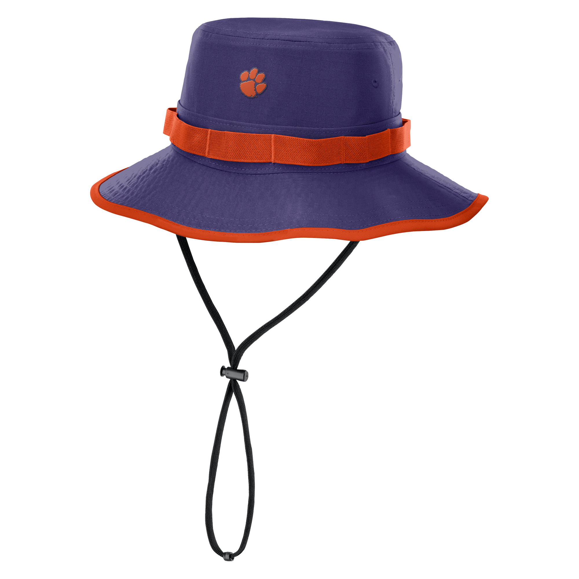 Men's Nike Purple Clemson Tigers 2025 Sideline Apex Boonie Performance Bucket Hat