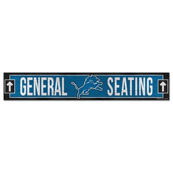 WinCraft Detroit Lions 6" x 36" Wood Sign