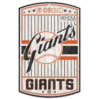 WinCraft San Francisco Giants 11'' x 17'' Wood Sign