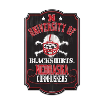 WinCraft Nebraska Huskers 11'' x 17'' Wood Sign