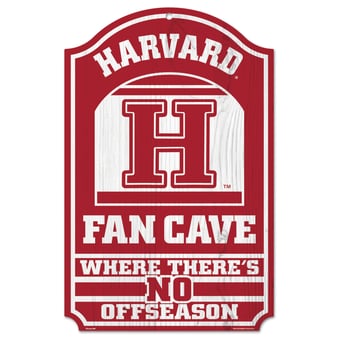 WinCraft Harvard Crimson 11'' x 17'' Wood Sign