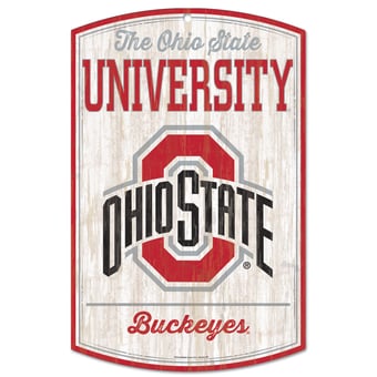 WinCraft Ohio State Buckeyes 11'' x 17'' Wood Sign