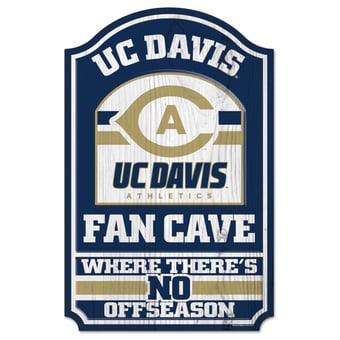 WinCraft UC Davis Aggies 11'' x 17'' Wood Sign