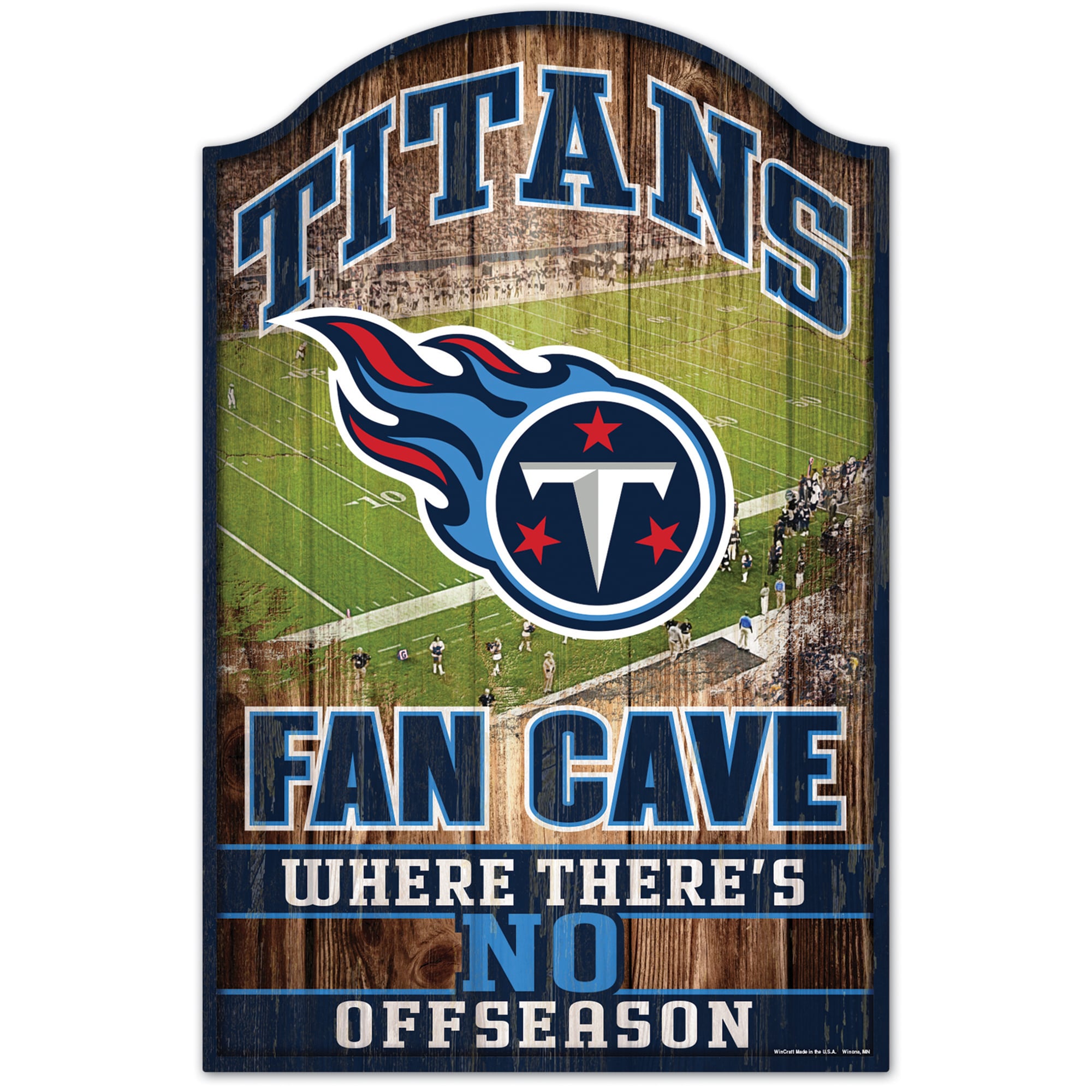 WinCraft Tennessee Titans 11'' x 17'' Wood Sign