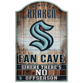 WinCraft Seattle Kraken 11'' x 17'' Wood Sign
