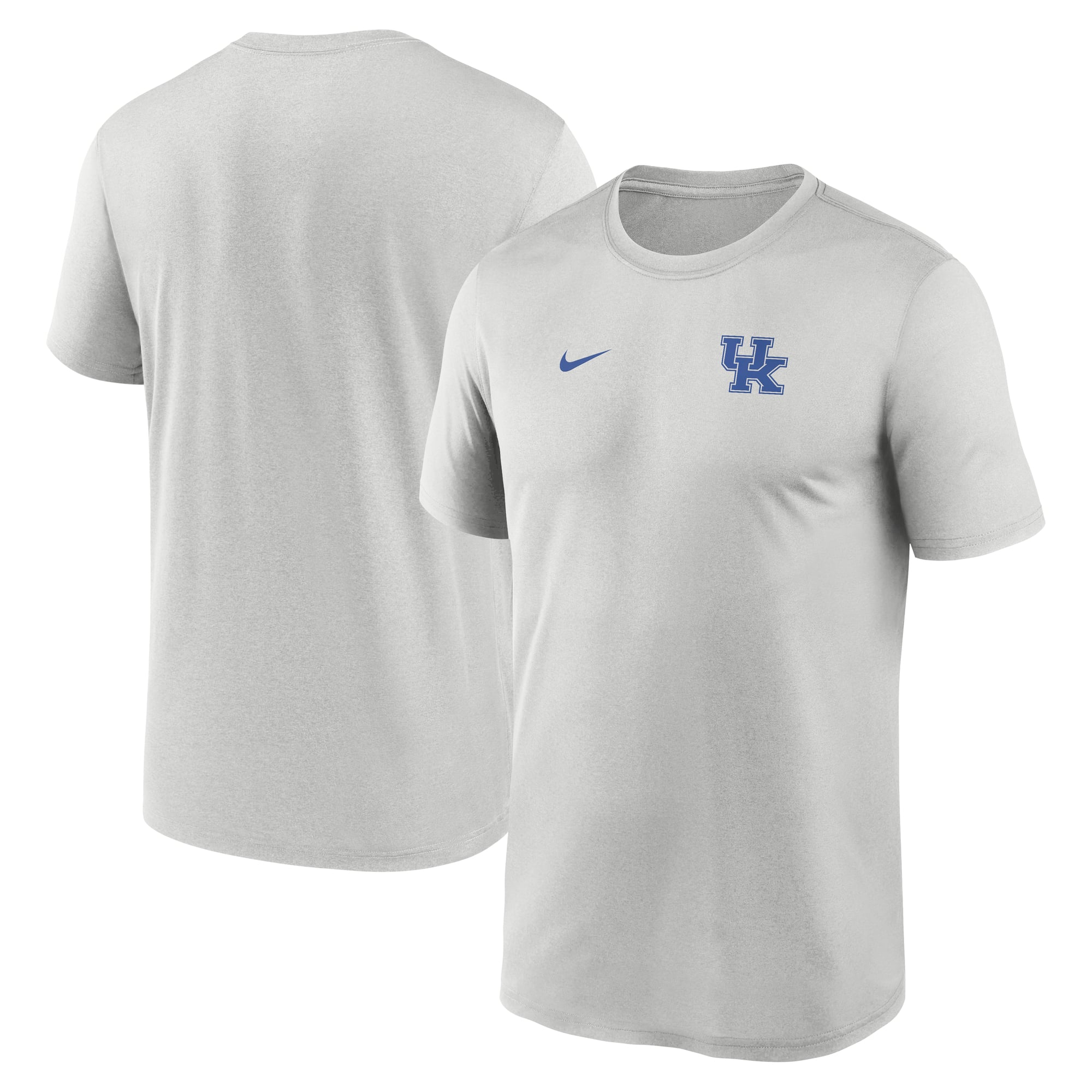 Men's Nike Gray Kentucky Wildcats 2025 Sideline Small Logo Legend Dri-FIT T-Shirt