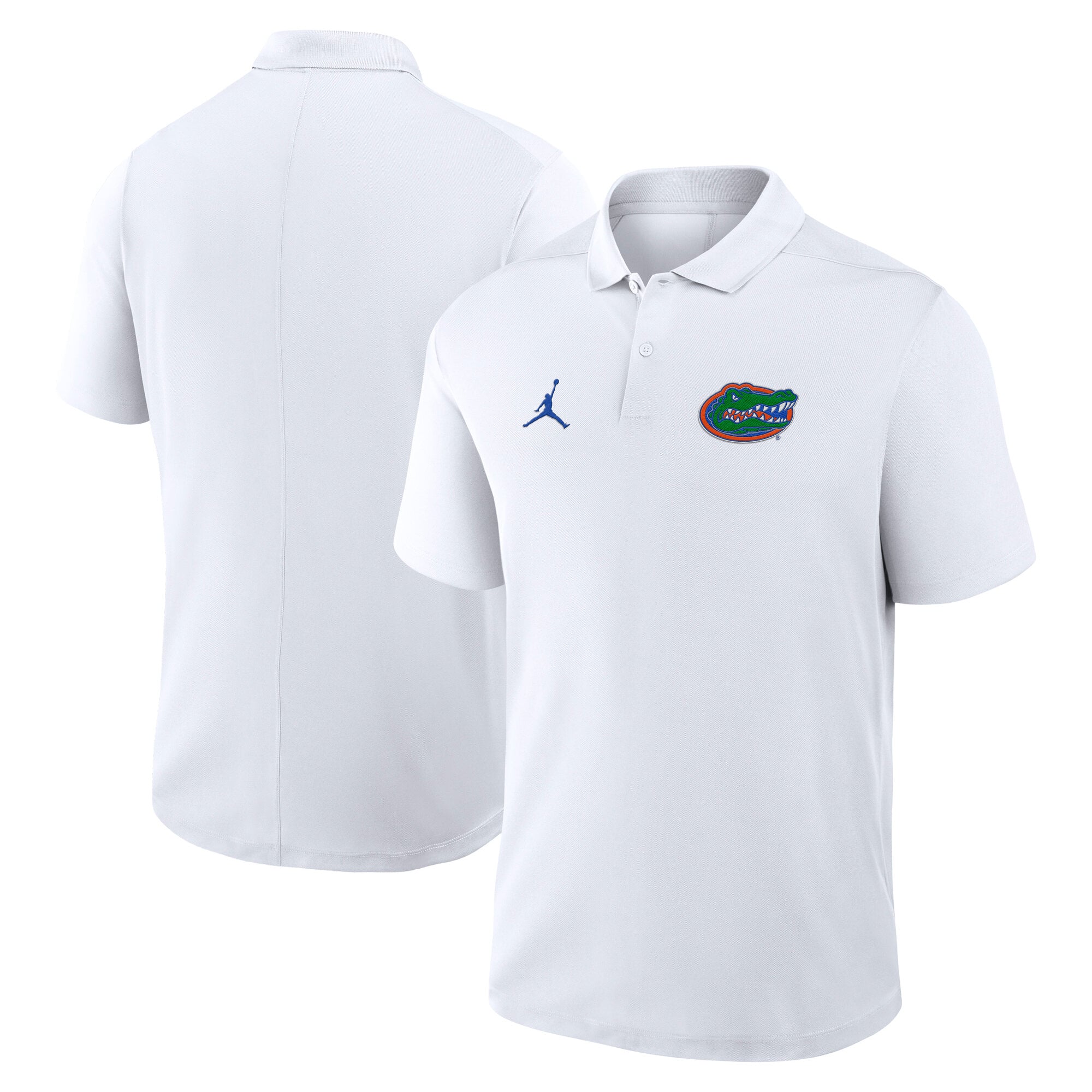 Men's Jordan Brand White Florida Gators Primetime Victory Dri-FIT Polo