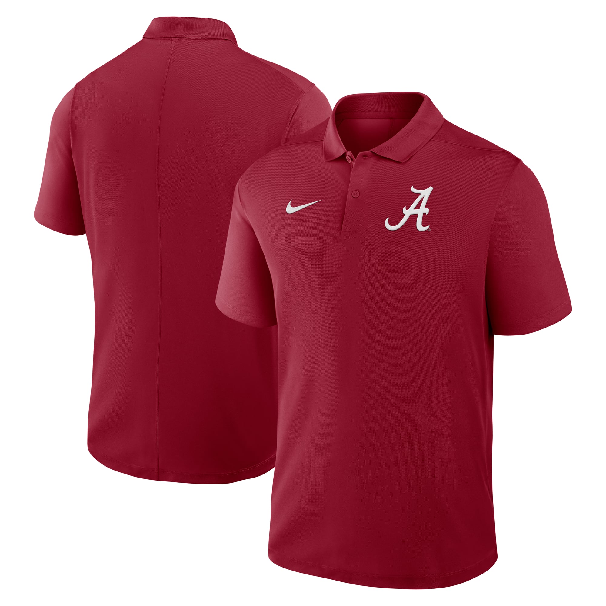 Men's Nike Crimson Alabama Crimson Tide Primetime Victory Primary Logo Performance Polo