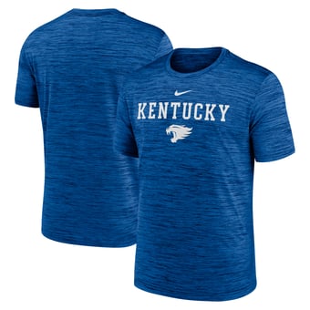 Men's Nike Royal Kentucky Wildcats 2025 Sideline Velocity Dri-FIT T-Shirt