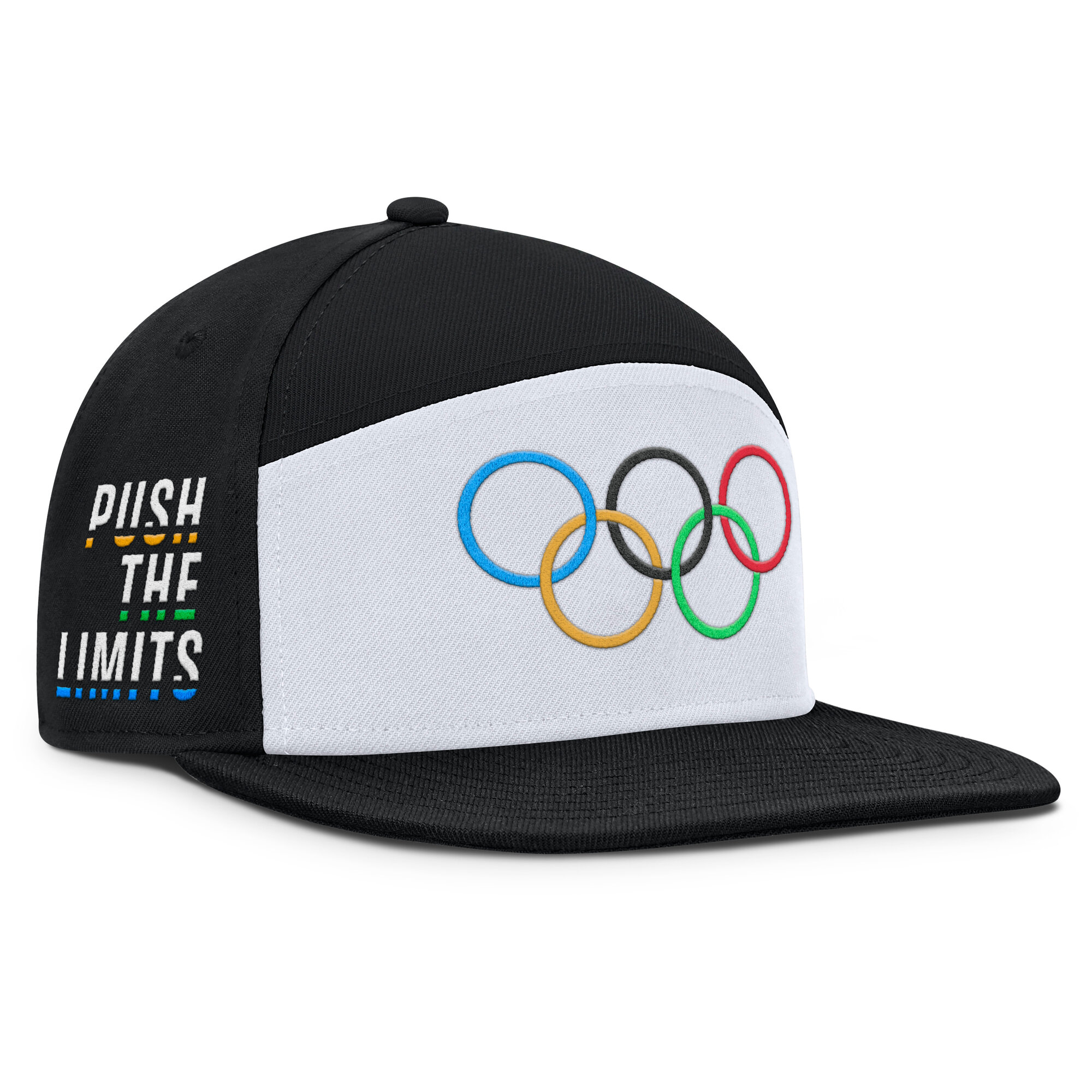 The Olympic Collection Fanatics Ceremony Adjustable Hat - Black/White