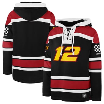 Men's '47  Black Ryan Blaney  Superior Lacer Pullover Hoodie