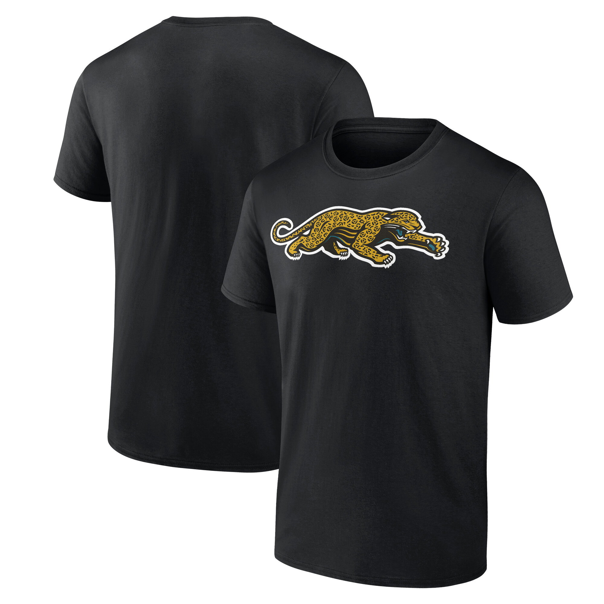 Men's Black Jacksonville Jaguars Classic Logo T-Shirt