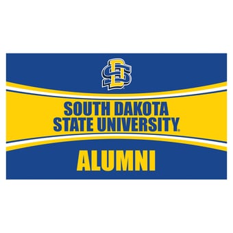 South Dakota State Jackrabbits 28" x 16" Alumni Trapper Door Mat