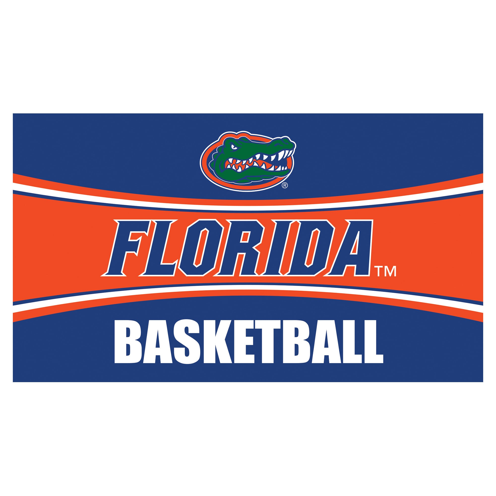Florida Gators 28" x 16" Basketball Trapper Door Mat