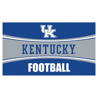 Kentucky Wildcats 28" x 16" Football Trapper Door Mat
