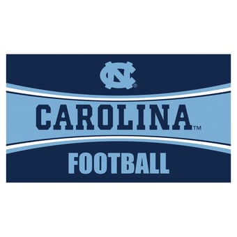 North Carolina Tar Heels 28" x 16" Football Trapper Door Mat