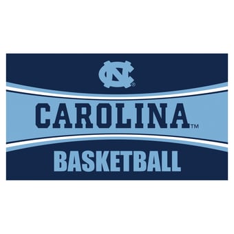 North Carolina Tar Heels 28" x 16" Basketball Trapper Door Mat