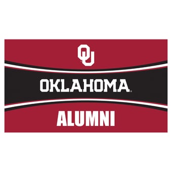 Oklahoma Sooners 28" x 16" Alumni Trapper Door Mat