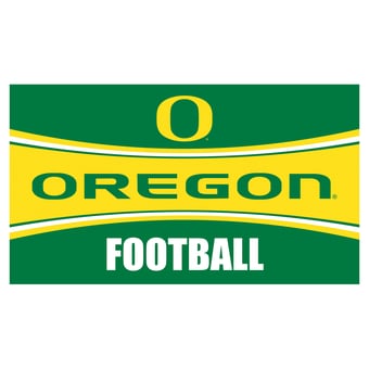 Oregon Ducks 28" x 16" Football Trapper Door Mat