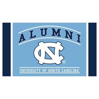 North Carolina Tar Heels 28" x 16" Alumni Turf Door Mat