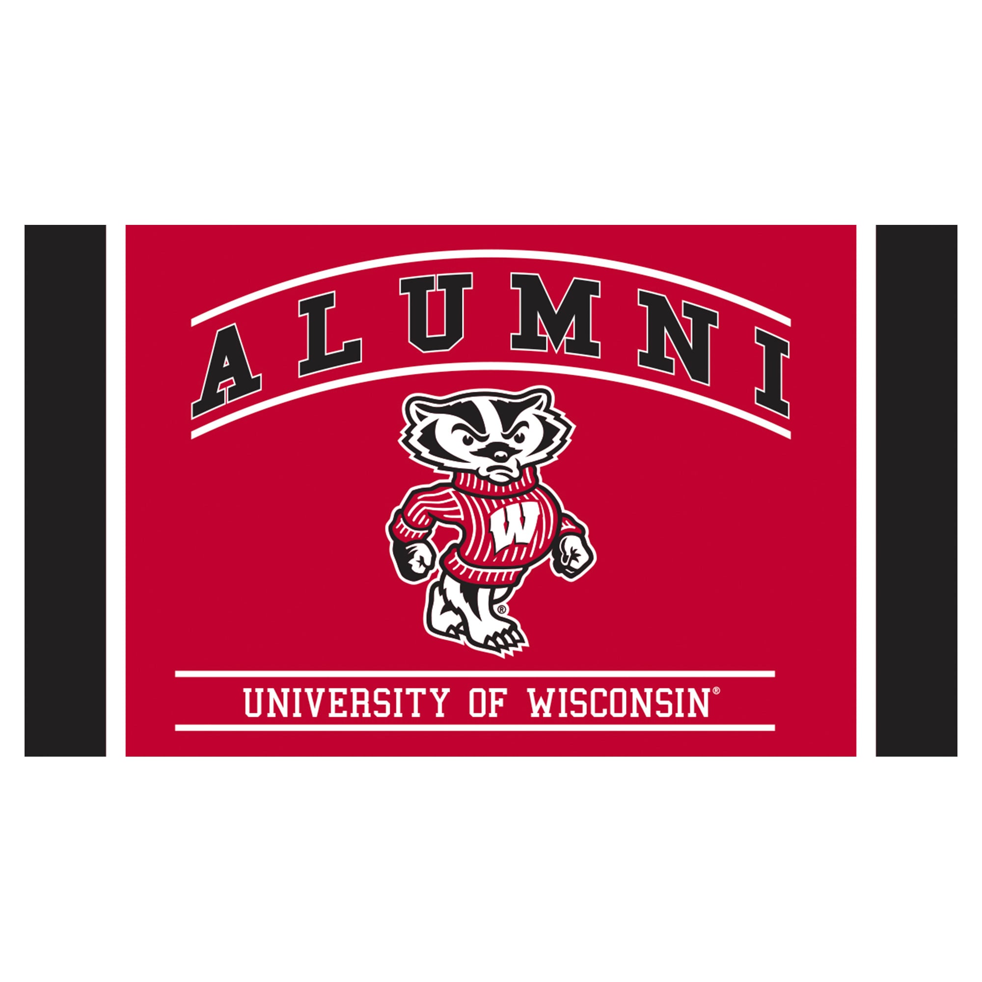 Wisconsin Badgers 28" x 16" Alumni Turf Door Mat