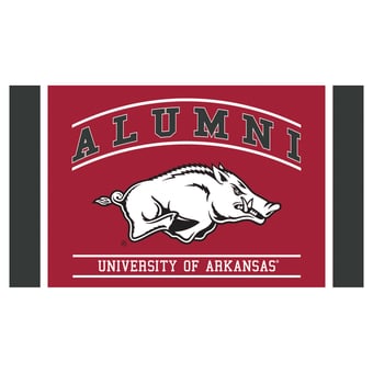 Arkansas Razorbacks 28" x 16" Alumni Turf Door Mat