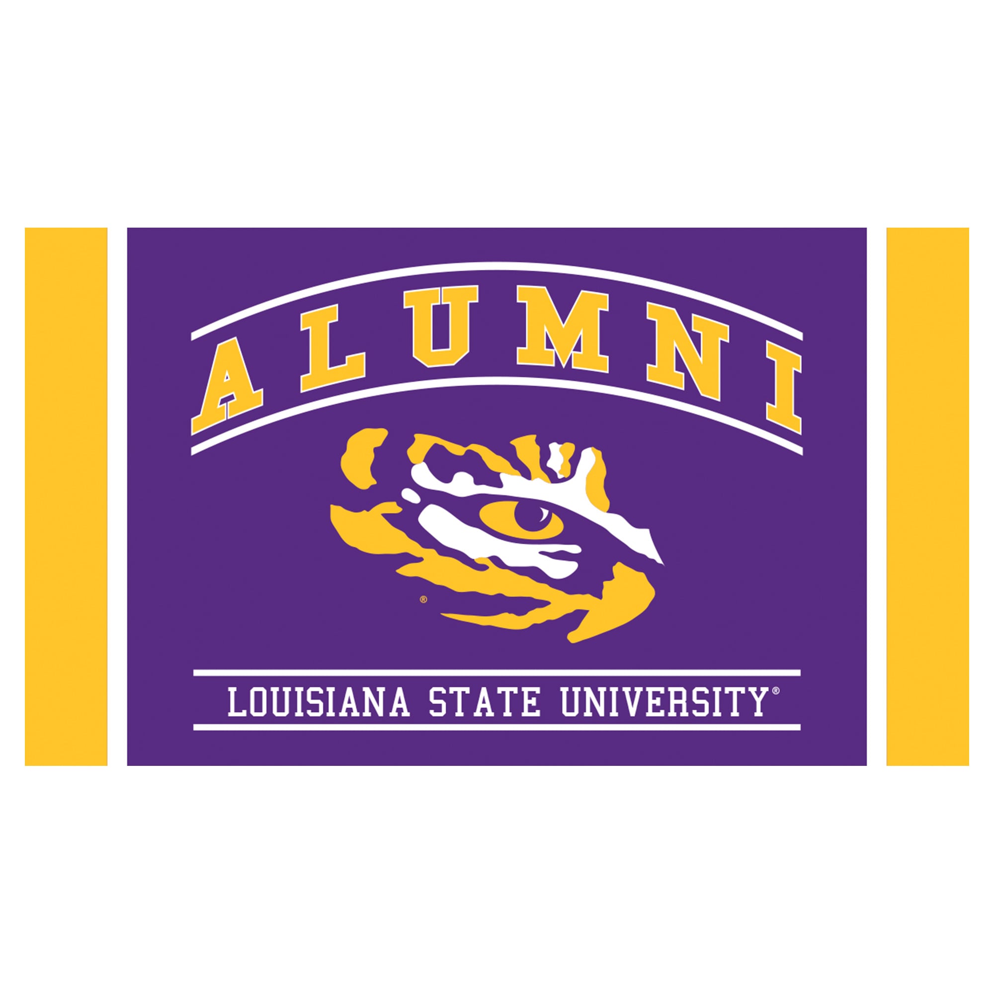 LSU Tigers 28" x 16" Alumni Turf Door Mat