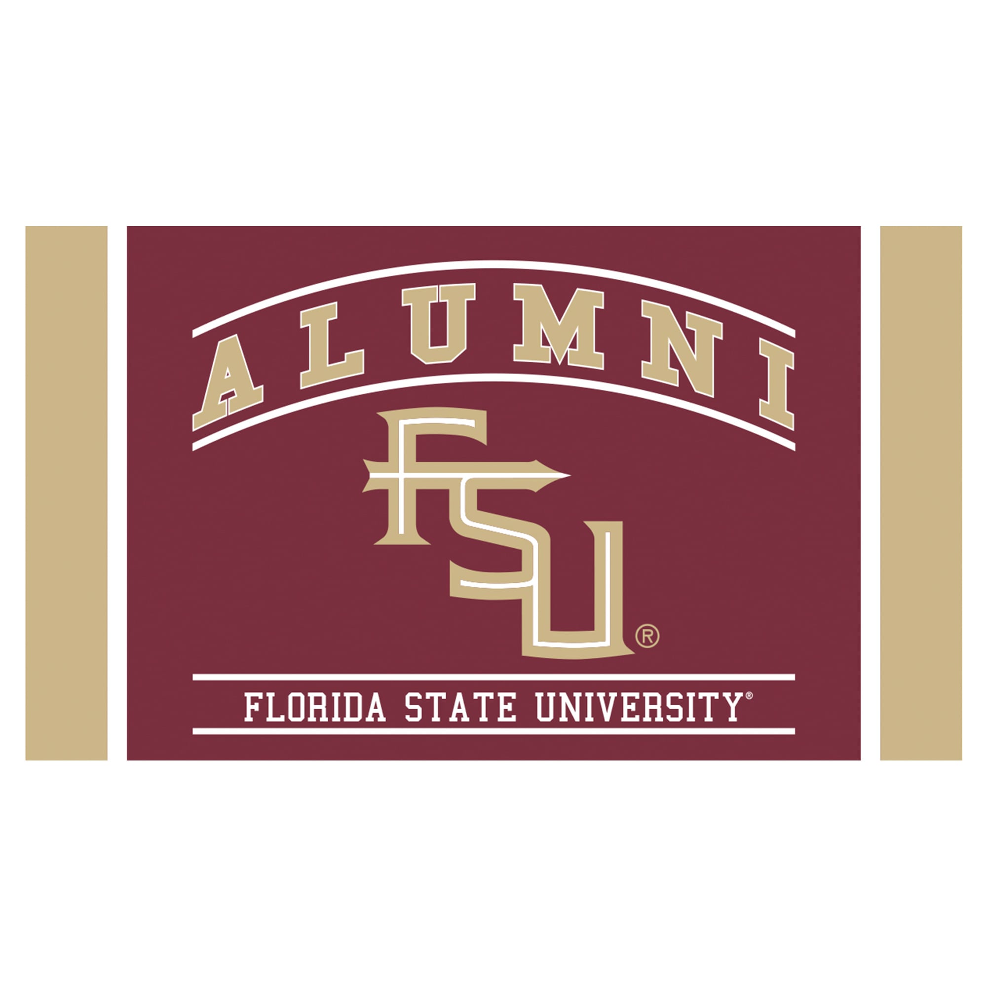 Florida State Seminoles 28" x 16" Alumni Turf Door Mat