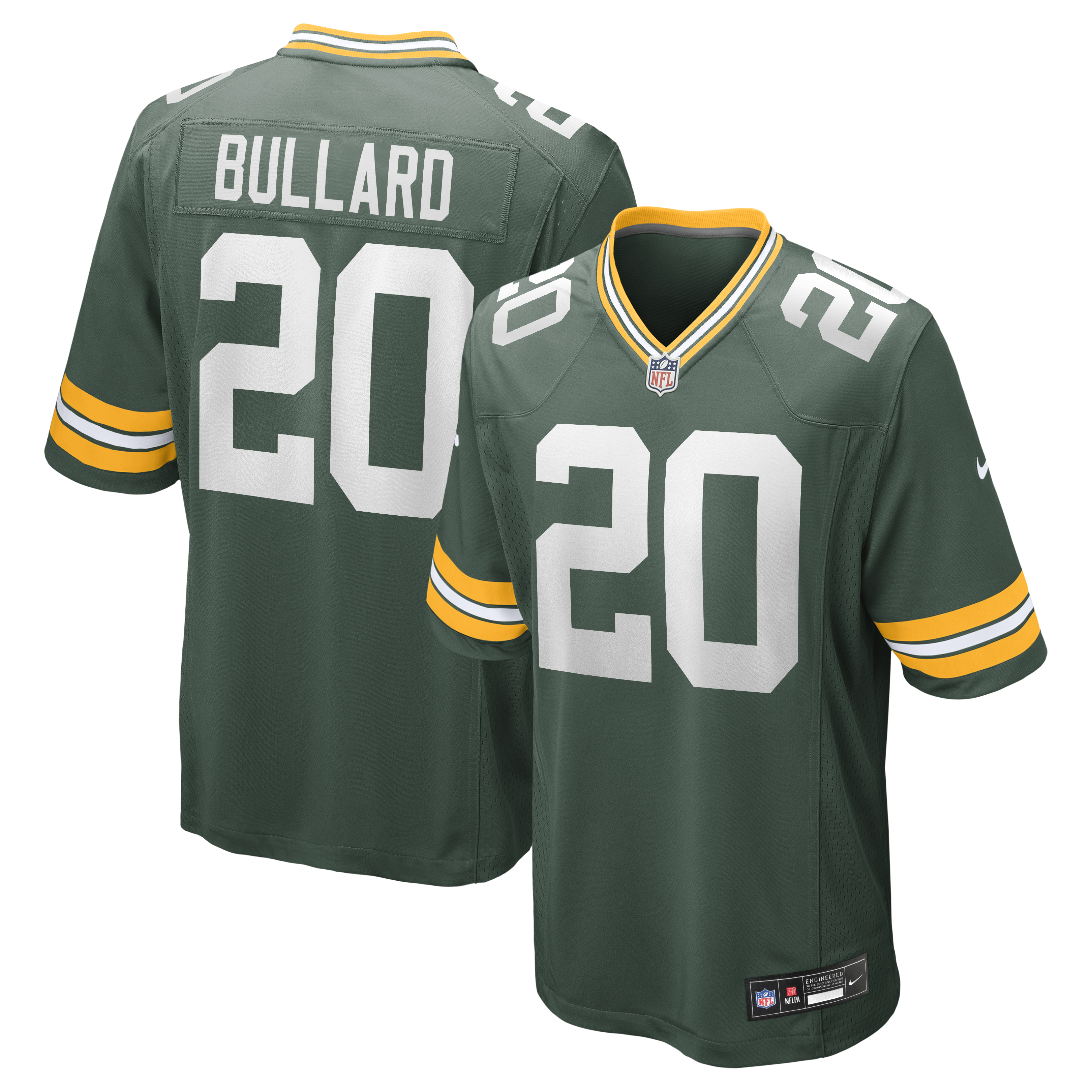 Men's Nike Javon Bullard Green Green Bay Packers Game Jersey