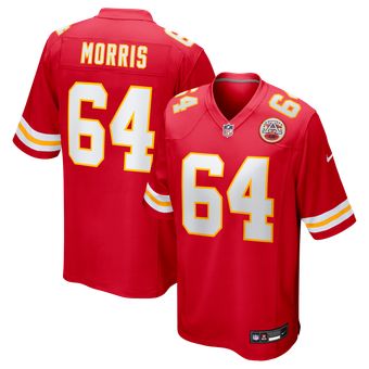 Men's Nike Wanya Morris  Red Kansas City Chiefs  Game Jersey
