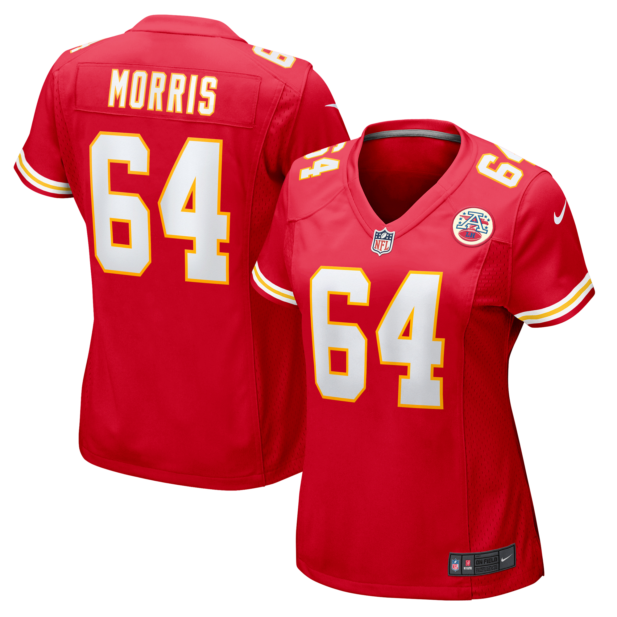 Women's Nike Wanya Morris Red Kansas City Chiefs Game Jersey