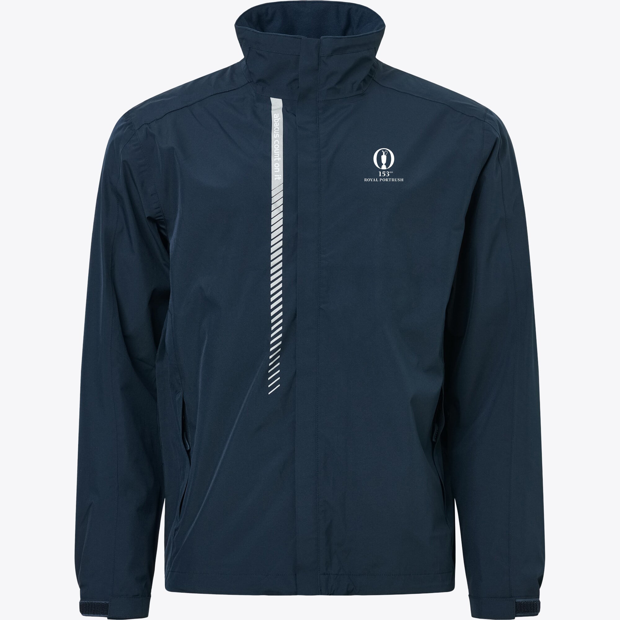 Giacco Impermeabile The 153rd Open Royal Portrush Abacus Links - Blu Navy