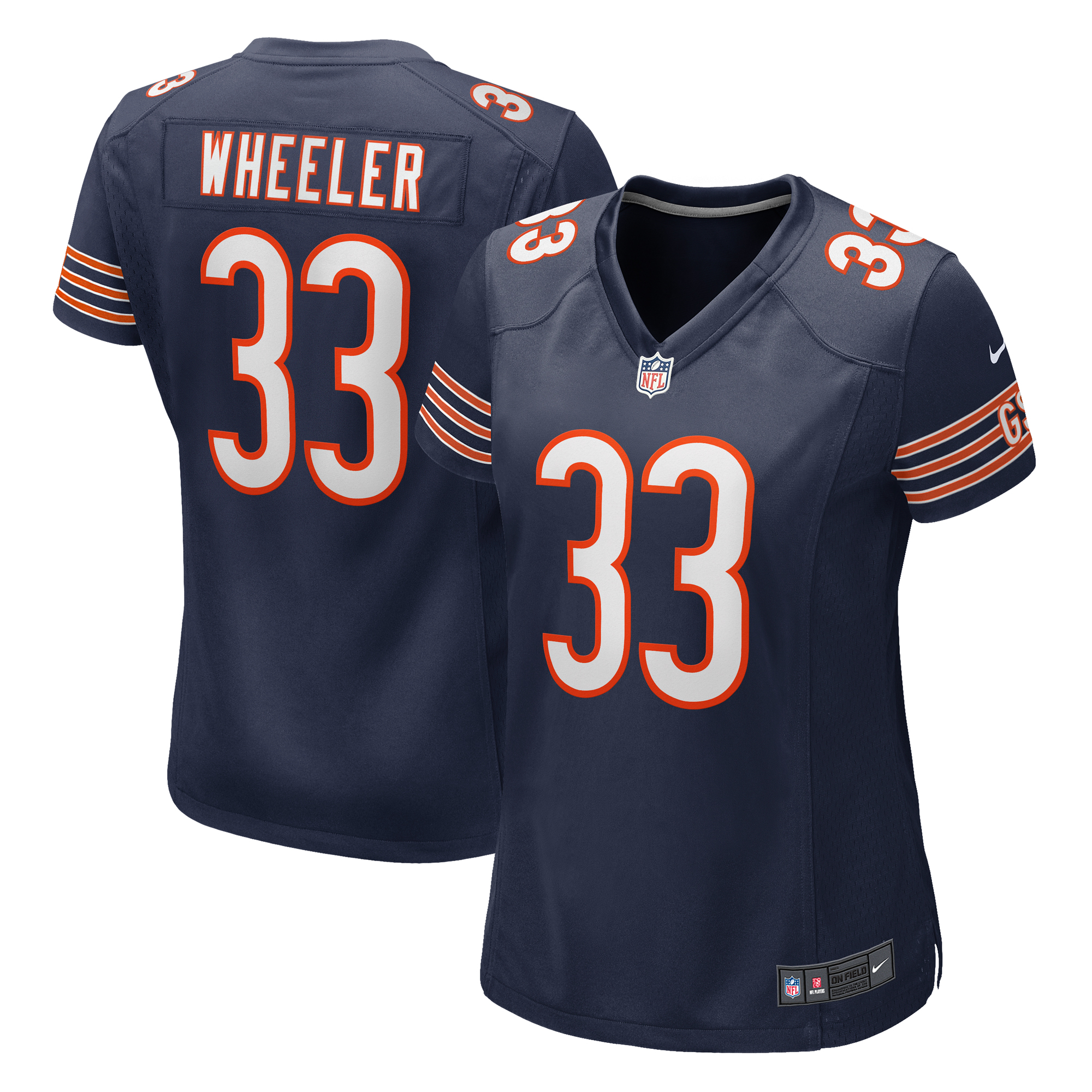 Women's Nike Ian Wheeler  Navy Chicago Bears  Game Jersey