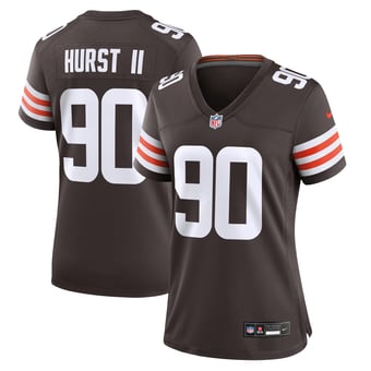 Women's Nike Maurice Hurst II Brown Cleveland Browns Game Jersey