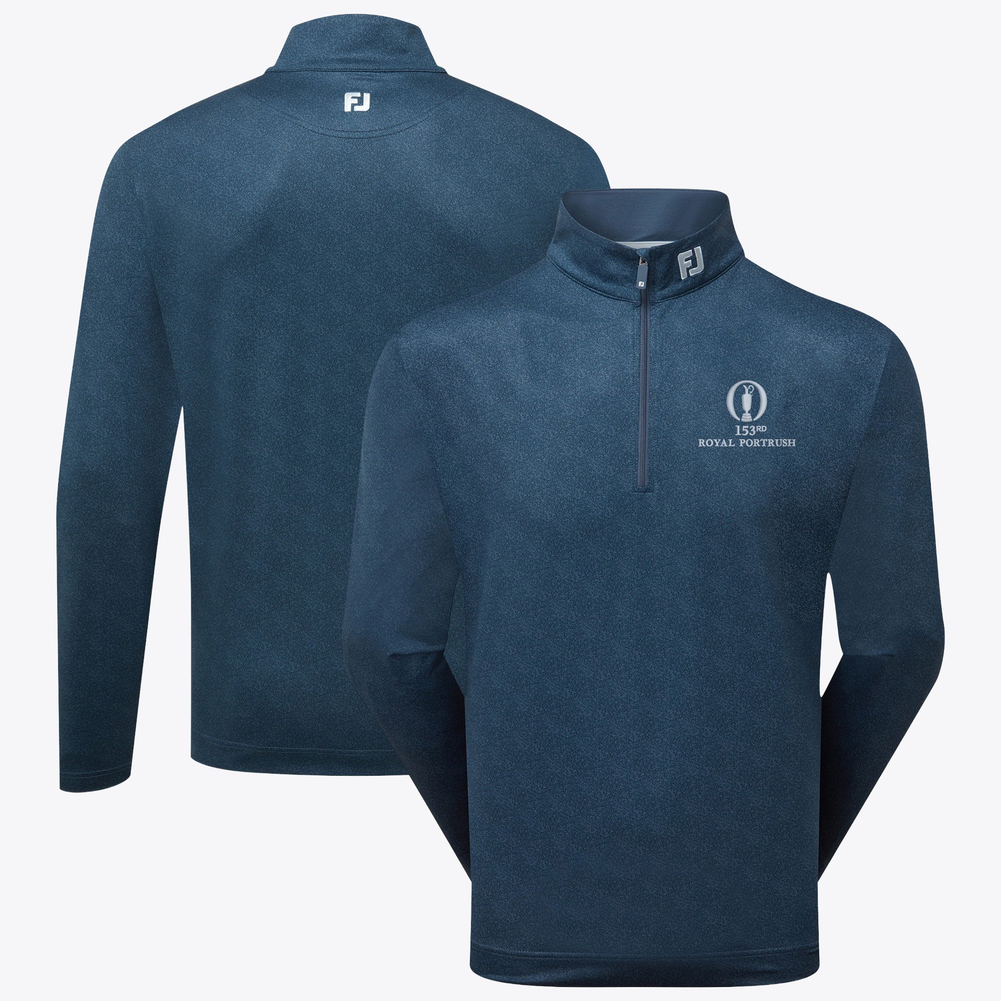 Strato intermedio The 153rd Open Royal Portrush FootJoy Speckle Print Chill-Out - Blu