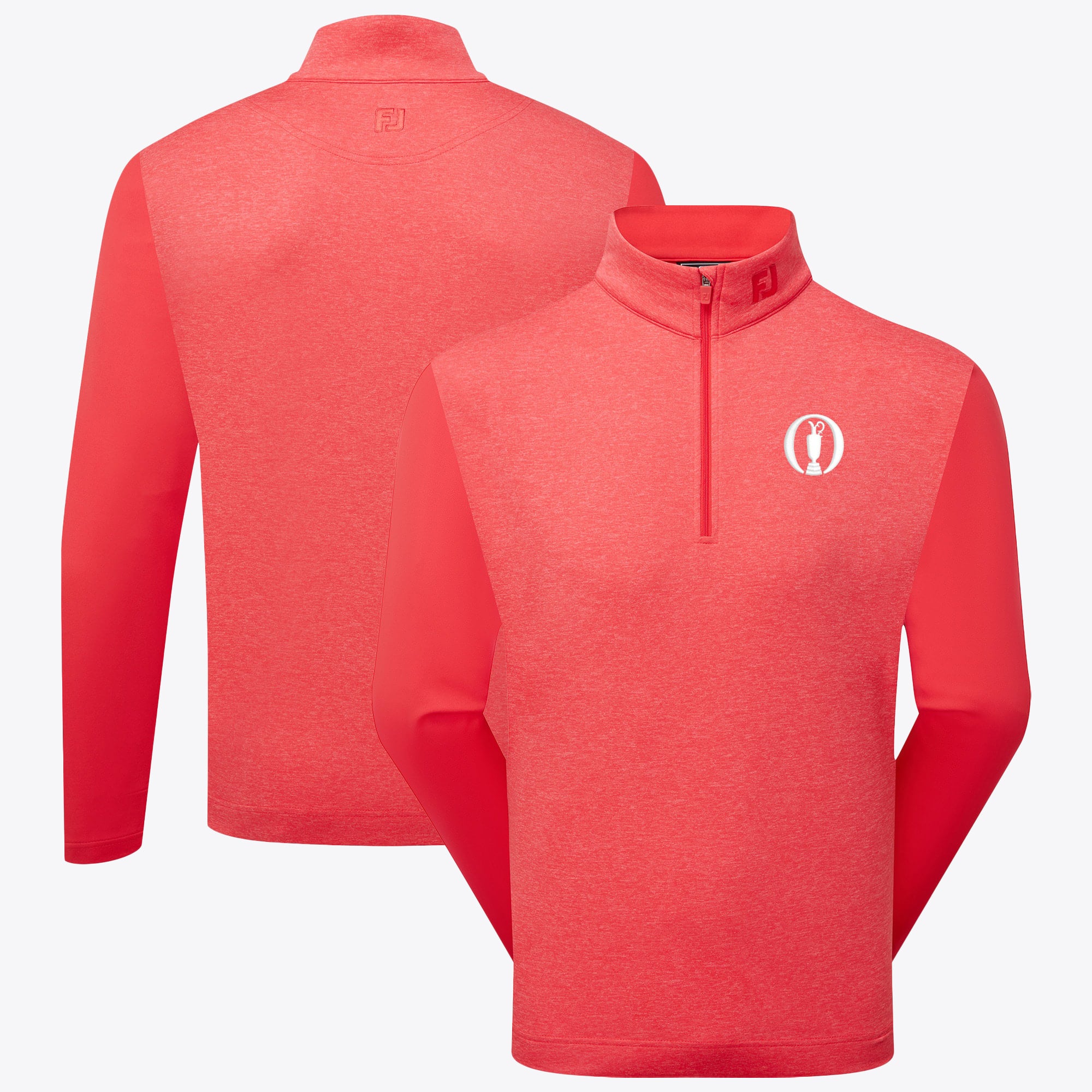 Strato intermedio The Open FootJoy Tonal Heather Chill-Out - Rosso: retailer-supplied image