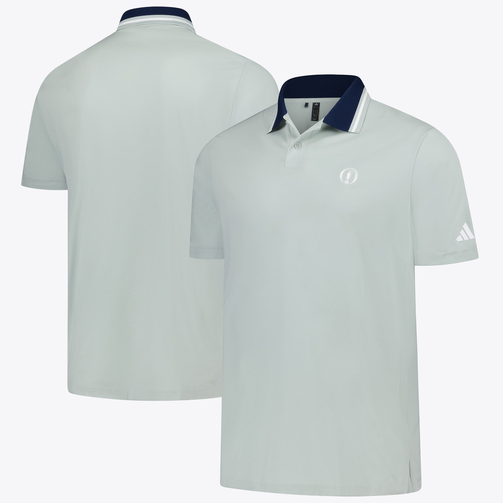 Polo The Open adidas Open Collar - Grigio