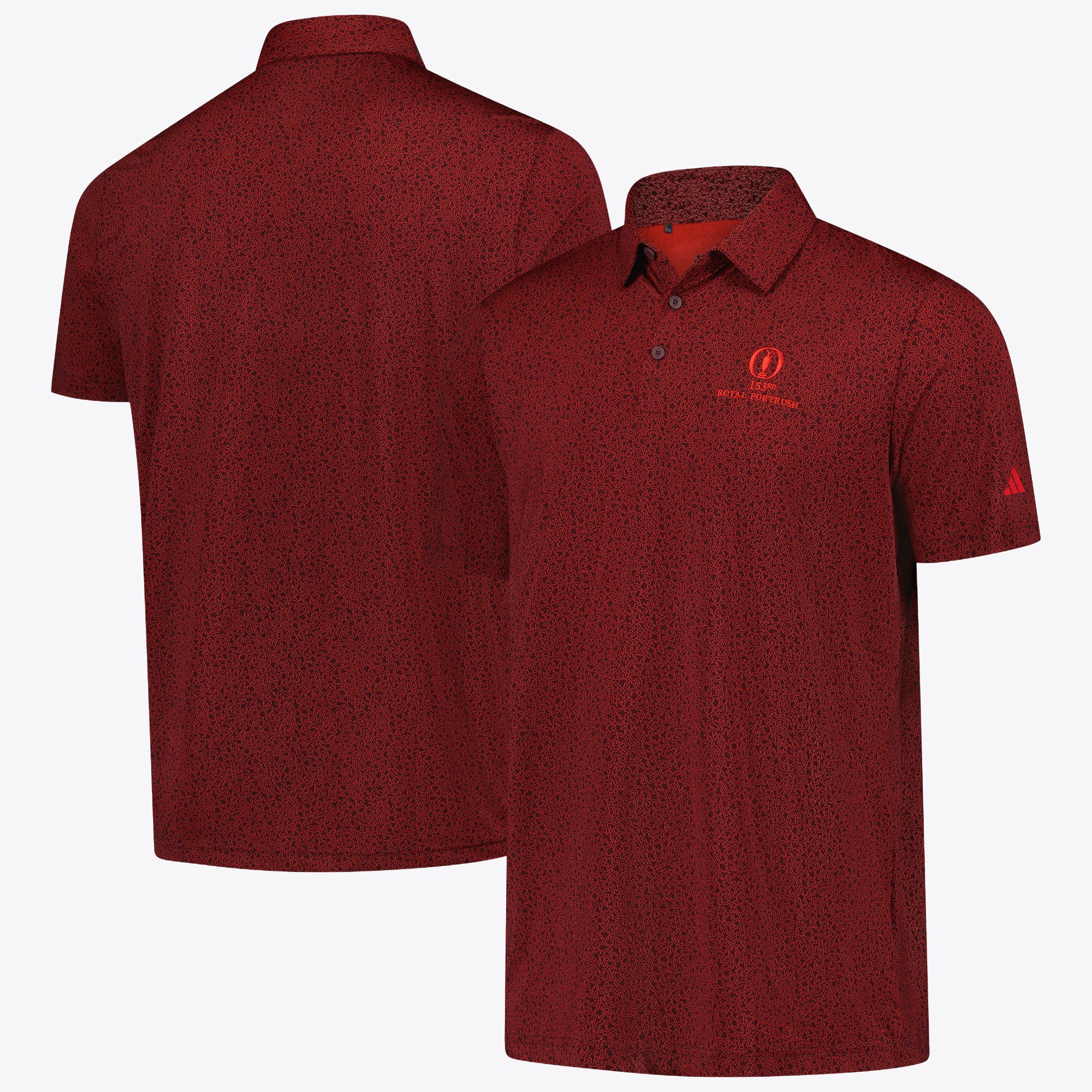 Polo The 153rd Open Royal Portrush adidas Ultimate - Rosso