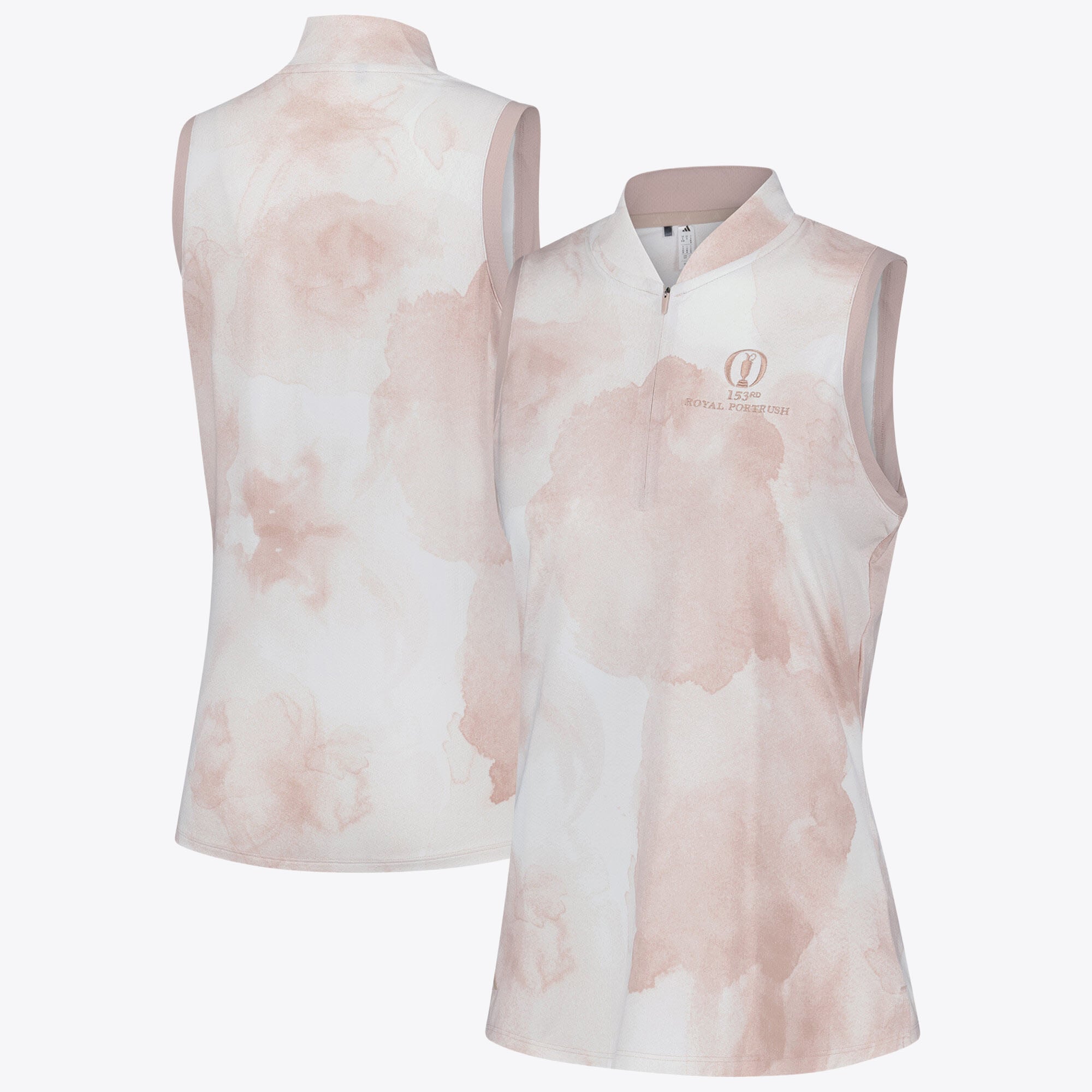 Polo Senza maniche The 153rd Open Royal Portrush adidas Ultimate Print - Talpa - Donna