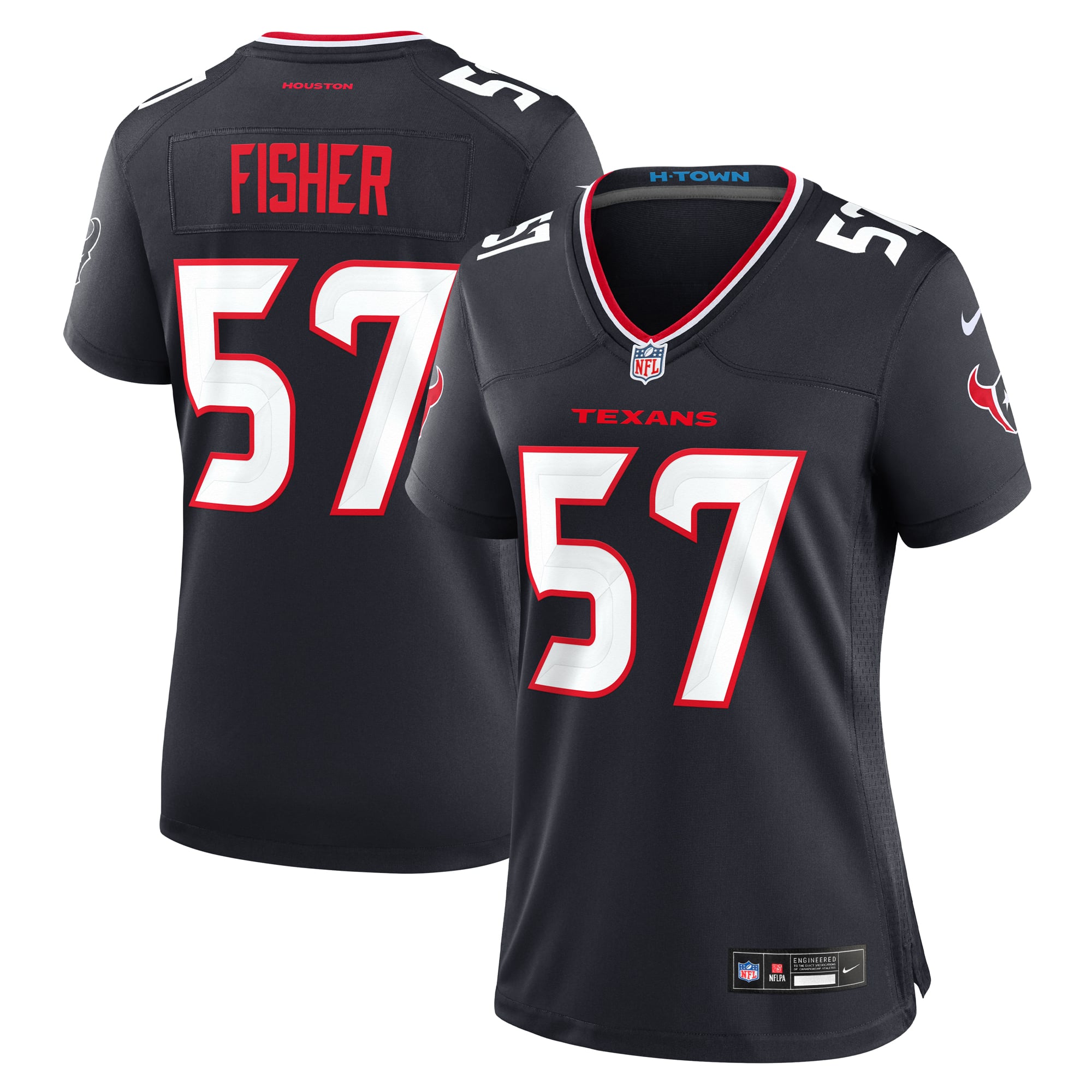 Women’s Nike Blake Fisher Navy Houston Texans Team Game Jersey Women’s Nike Blake Fisher Navy Houston Texans Team Game Jersey