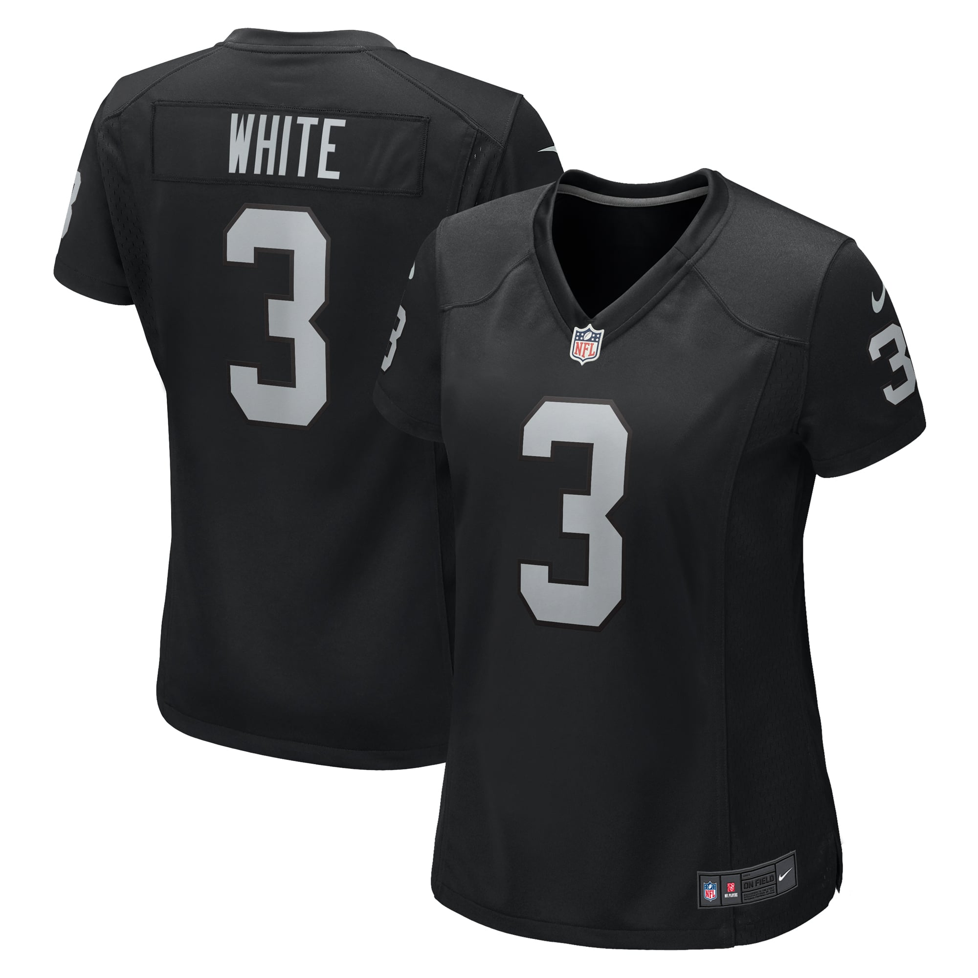 Women's Nike Zamir White Black Las Vegas Raiders Game Jersey