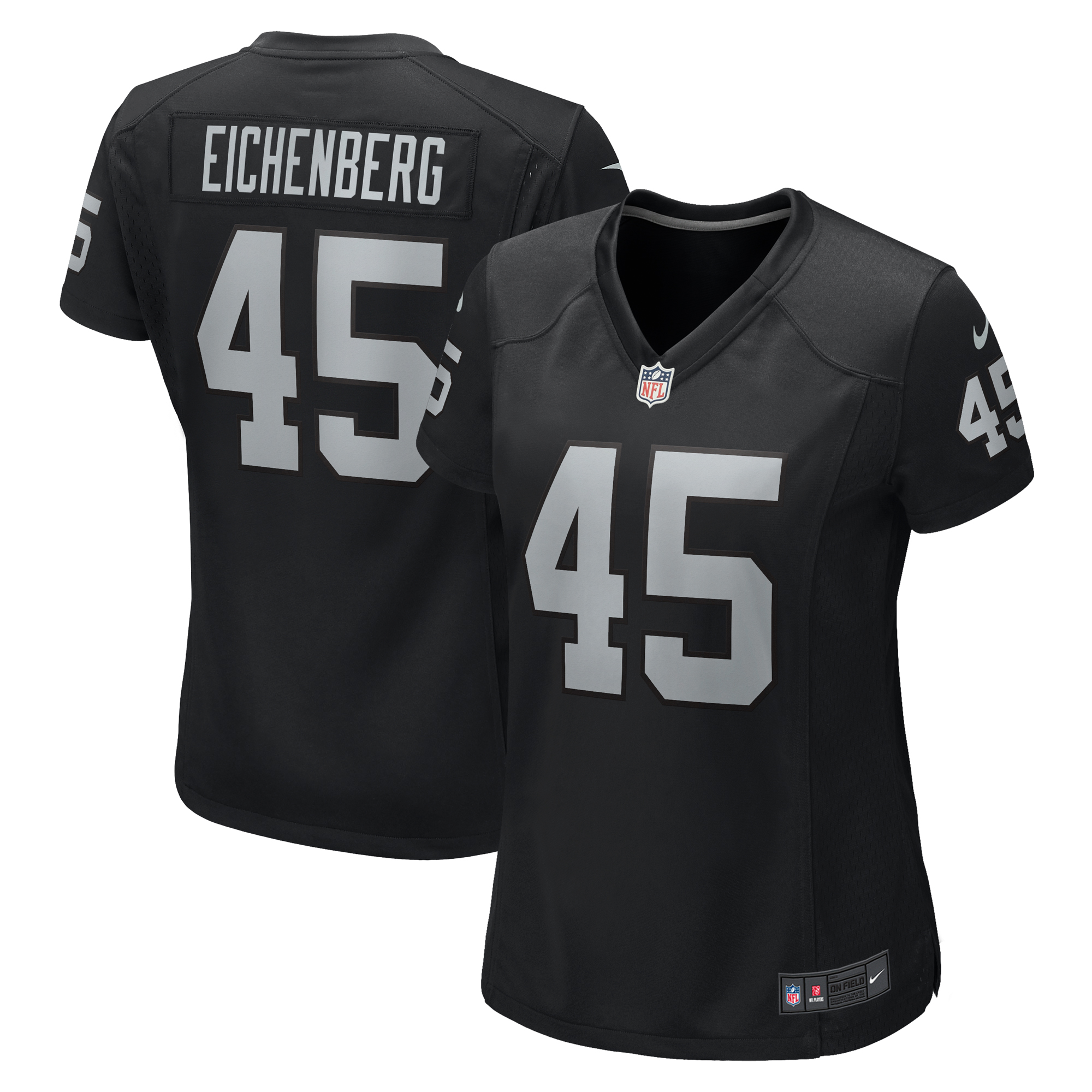 Women's Nike Tommy Eichenberg  Black Las Vegas Raiders  Game Jersey