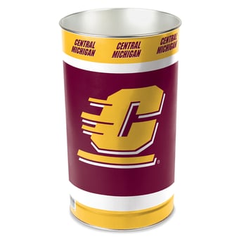 WinCraft Central Michigan Chippewas Wastebasket
