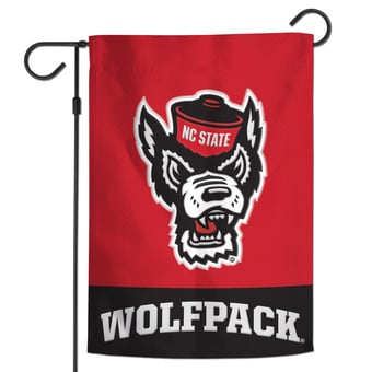 WinCraft NC State Wolfpack 12" x 18" Applique Garden Flag